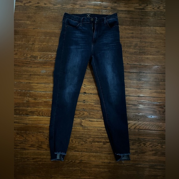 Black High Rise Skinny Leggings main image 1